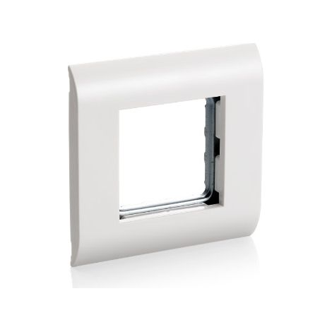 Equip Unterputzdose Frontplatte French Modular 45x45 RAL9010 Polybeutel