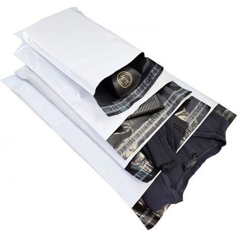 IMBALLAGGI 2000 - 100 Buste per Spedizioni Vinted - Buste per Corrieri Diversi Formati per Spedire Vestiti Scarpe e Accessori - Buste Flyer Impermeabili, Autoadesive e Antistrappo - A5, A4, A4+, A3