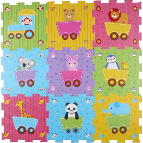 Let's Play Tapis de jeu Multicolores H1xl92xL92cm (1/3)