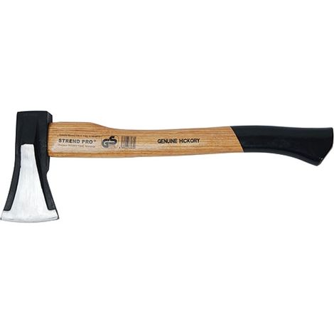 Axt Hickory™ Wood Black 1000 g, Keilaxt, Spaltaxt, Keilform, Holzstiel 430 mm (1/2)