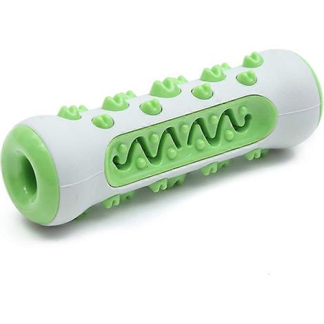 Hundekauspielzeug in Knochenform aus lebensmittelechtem Gummi zur Zahnreinigung