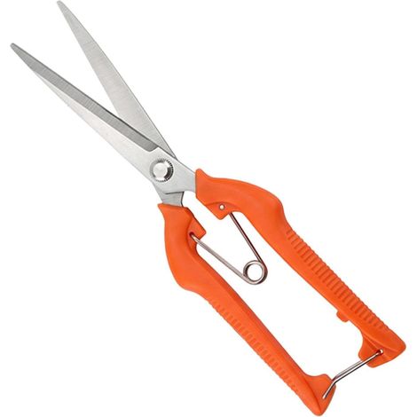 Tijeras de podar de acero inoxidable resistentes a la corrosión  Tijeras de jardín para cosechar frutas y flores, y para aclarar árboles (1/5)