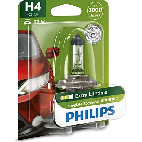 Phare Philips 'EcoVision H4' 12 V 55 W (1/4)