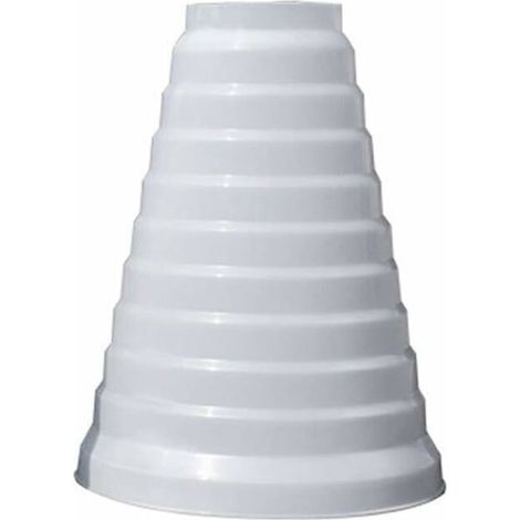 Réducteur universel amélioré plus épais pour systèmes de ventilation 80/200mm de diamètre réducteur de tuyau rond en PVC utilisé avec climatisation pour conduits et ventilateurs d'extraction (820 cm) (1/5)