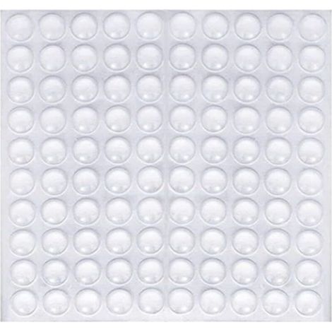 200 Pcs Transparente Pieds Adhésifs, Patin Antiderapant Antibruit, Butées de Protection en Caoutchouc, pour Amortisseurs d'Amortissement du Bruit et du Bruit pour Portes, Armoires, Clavier