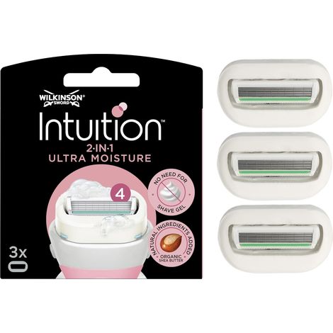 Intuition Ultra Moisture - Lames de rasoir pour Femme - Pack de 3 (1/5)