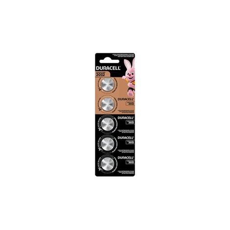DURACELL PILA BOTON LITIO CR2032 3V BLISTER5