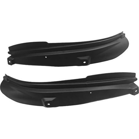 Convient aux garde-boues de porte arrière en caoutchouc souple Volkswagen Jetta VS5 et aux garde-boues intérieurs antidérapants spéciaux pour bord de porte VS7 (noir).