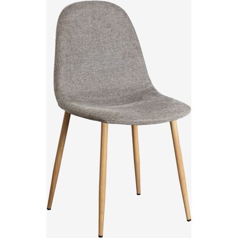 Confezione 2 sedie da pranzo Glamm SKLUM Legno naturale