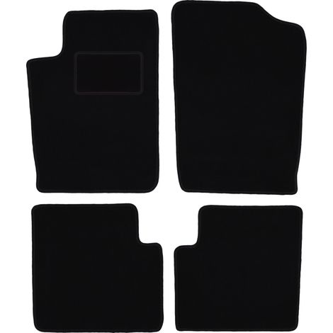Tappetini auto in velluto nero per: Citroen Xsara berlina, station wagon, hatchback (1997-2006) (1/5)