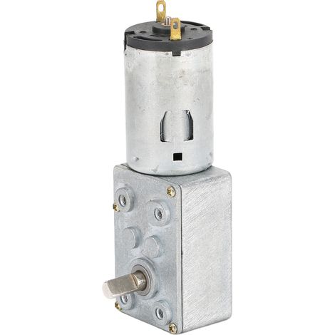 Moteur à engrenages à vis sans fin 70JSX69‑395 DC12V 170RPM Moteur réducteur de vitesse à turbine à torsion élevée (1/5)