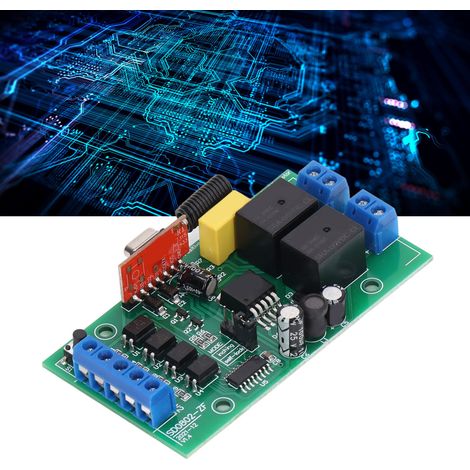 Contrôleur de marche avant/arrière à distance pour moteur CC 6V-40V, module de commande de levage à relais avec interrupteur de fin de course