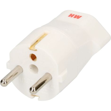 Max Hauri 162312 Zwischenstecker 250 V Weiß (1/4)
