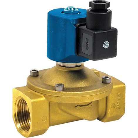 Électrovanne laiton normalement fermée VSO84 Femelle - Femelle 220v 10bars 26x34