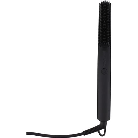 Brosse lissante électrique à ions négatifs pour cheveux, peigne coiffant noir, 100-240V, prise UE, lisseur professionnel (1/5)