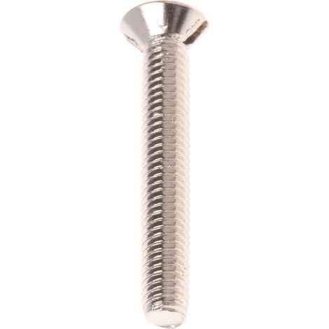 Vis à métaux RS PRO M3 à tête Fraisée fendue en Laiton, 20mm ( Prix pour Sachet de 100 ) (1/2)
