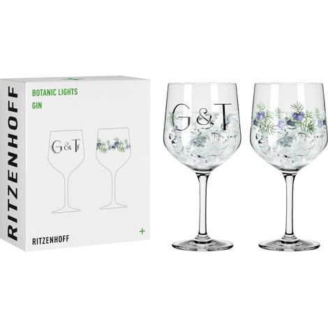 Lot de 2 verres à gin - 700 ml - Fabriqué en Allemagne (1/5)