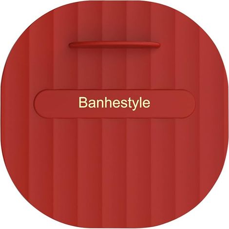 Tappo di scarico per lavello, copertura universale in silicone per scarico lavello da cucina, raccoglitore di rifiuti, copertura per scarico a pavimento in silicone - Rosso (1/5)