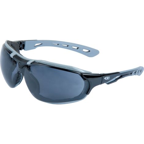Cofra UV- Schutzbrille  100% Metallfrei, mit Band, Modular Care Grau (1/4)
