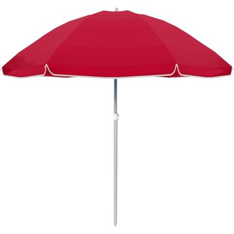 Sombrilla Nylon Acero Con Funda Color Surtido 220 cm Marbueno Summer