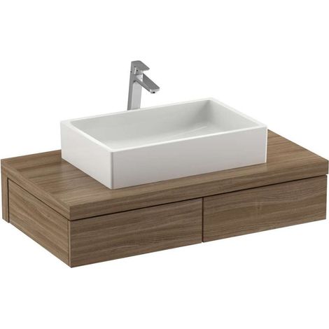 Ravak Formy - Mobile sotto il lavabo 120x55x22 cm, noce X000001037 (1/4)