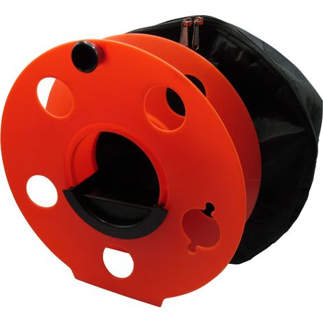 Cable Tidy Reel 25M & Storage Bag (Extension Cord Empty Wheel Storage Drum Hook Up) (1/5)