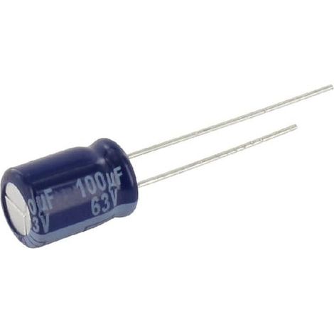 Condensateur UNIVERSEL CE100UF63VR