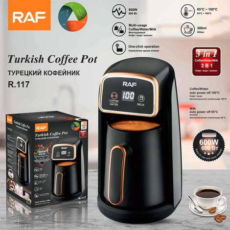 Norme européenne - Cafetière turque - Bouilloire résistante aux hautes températures - Cafetière - Machine à thé visuelle - Machine à café (1/5)