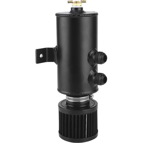 Réservoir de récupération d'huile 0,75 L 10AN avec filtre de reniflard et chicanes, pièces universelles pour voitures modifiées (1/5)