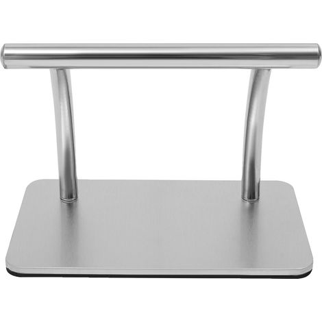 Repose-pieds, Acier Inoxydable, Réglable, Argent (1/2)
