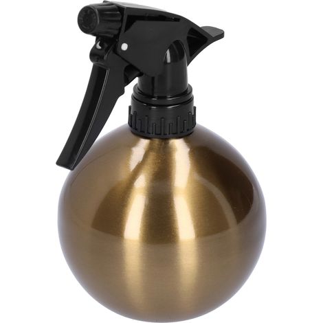 Arrosoir en acier inoxydable 500 ml, vaporisateur d'eau pour plantes et fleurs d'intérieur, couleur or (1/5)