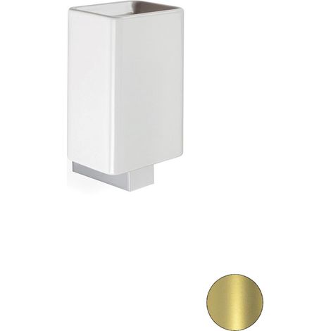 STILHAUS Gea portabicchiere ceramica oro codice prod: 000GE1016