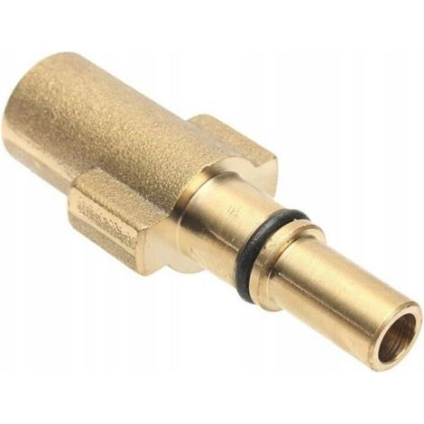 Adaptateur Baïonnette 1/4"F - Pour Nettoyeur Haute Pression - Résistant Jusqu'à 160 Bars - Température Max 60°C - Laiton - 1 Pièce (1/5)