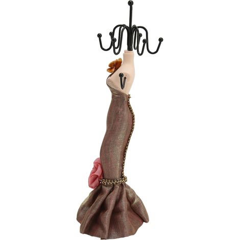 Porte-bijoux décoratif pour chambre à coucher, présentoir pour bagues et colliers (1/5)