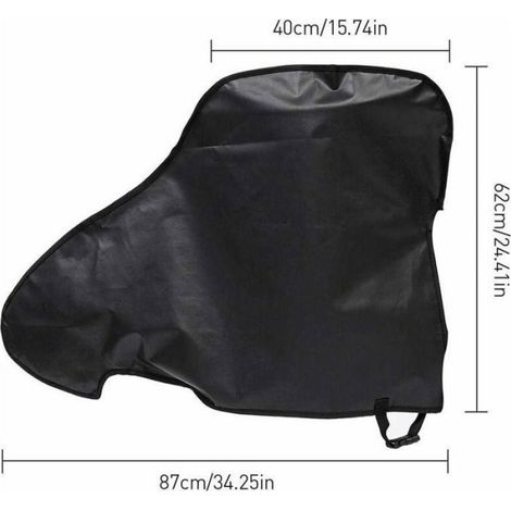 Housse de Protection pour Attelage de Caravane - Imperméable Respirante avec Sangles - Pour Camping-Car et Caravane - 1 Pièce (1/5)
