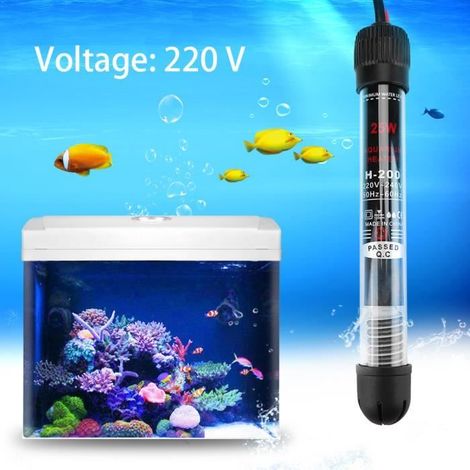 Chauffage - 25W Chauffe-eau d\'aquarium Chauffage Pour Aquarium Réservoir d\'eau HB013 HB010-Ywey (1/3)