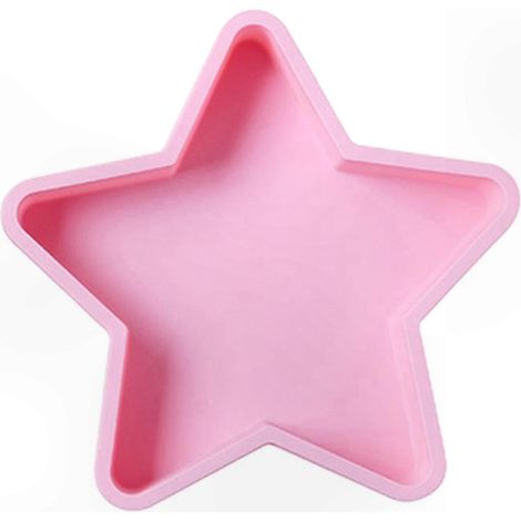 Sternförmige Silikon-Backform, flexible Antihaftform für Kuchen, Desserts und Geburtstagsleckereien (1/5)