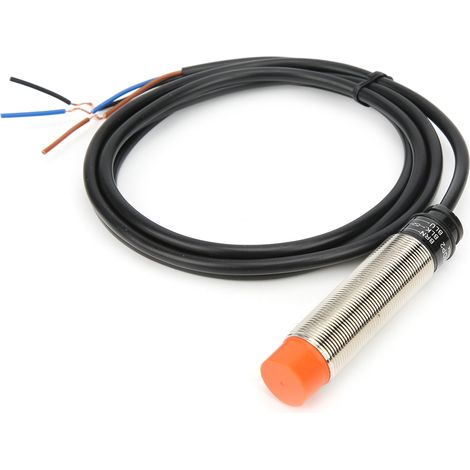 Capteur de proximité inductif BERM PRL18-8DP2, interrupteur 3 fils NC, détecteur cylindrique M18, 10-30V DC, capteur de présence industriel (1/5)
