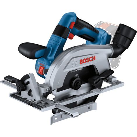 Bosch Professional – Scie circulaire sans fil 18V – Lame 165mm pour coupes précises – Profondeur de coupe 57mm – Moteur sans charbon – Éclairage LED intégré - 18V-57-2