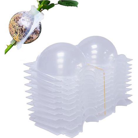 10PCS Germoir Boule de Marcottage Aerien, Godets de Repiquage Germer Pour Plante Germer Intérieur Extérieur Matériel Pour Serre et Semis Bouturage Boule Marcottage Germination Mini Serre Pour Semis (1/5)