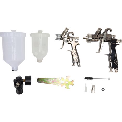 Kit pistolet à peinture pneumatique pour réparation et peinture automobile, interface G1/4, TE350 TE500 (1/5)