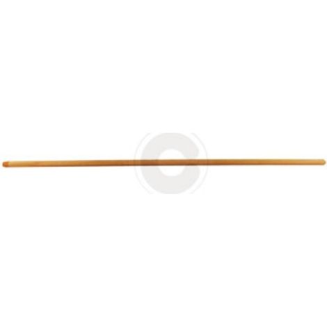 manche en bois pour balai connexion filetA e 130 cm Nettoyage de jardin de maison 21 mm