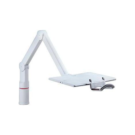 NOVUS Telefonschwenkarm NOVUS TalkMaster 41,5 x 47 x 25,8 cm (B x H x T) Universalzwinge 2kg 360°Kunststoff lichtgrau (1/4)
