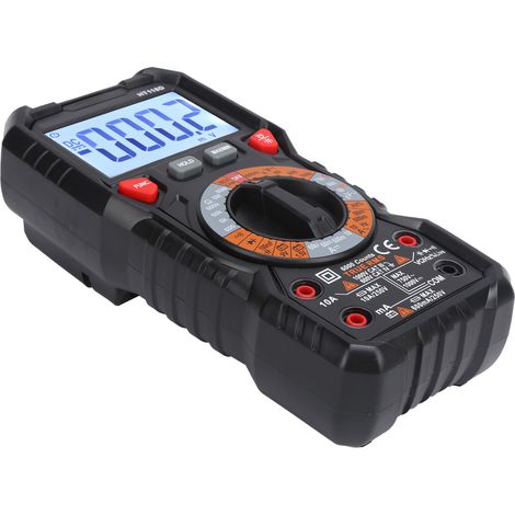 HT118D Digitales Multimeter, tragbar, intelligent, Strom-, Spannungs- und Widerstandsmessgerät, 10 A, 1000 V (1/5)