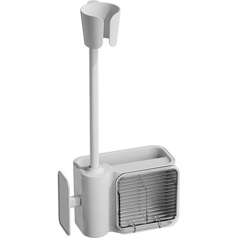 Soporte para secador de pelo manos libres, soporte para secador de pelo manos libres para baño, soporte para secador de pelo manos libres ajustable de 360 grados, soporte para secador de pelo (1/5)