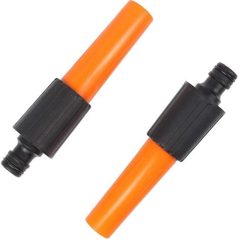 2Pack Garden Hose Nozzles & Spray Gun, ABS Plastic, Rotate Nozzle to Adjust The Water Flow (1/5)
