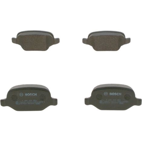Bremsbeläge HINTEN 0986424553 Bosch (1/5)