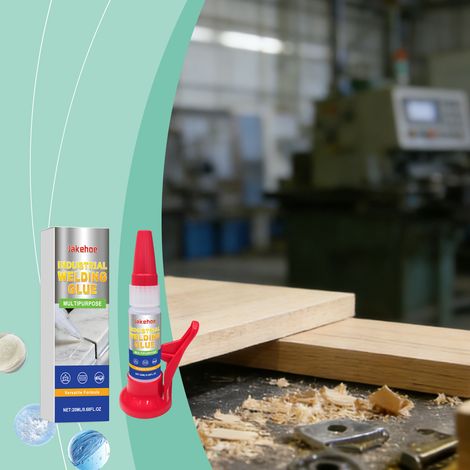 Multi-purpose adhesive for home care, waterproof, quick-drying, clog-resistant, durable, transparent bonding agent -- 20ML -- BIEMMEDUE (1/5)
