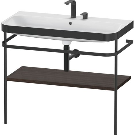 Duravit Happy D.2 Plus c-bonded Set avec console métallique,
