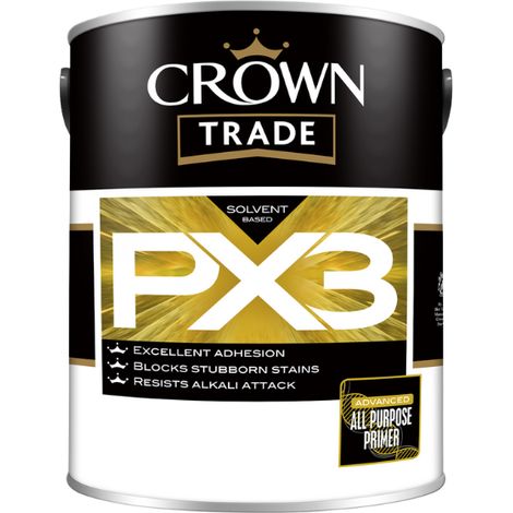 Crown Trade All Purpose Primer PX3 - Off White - 1L